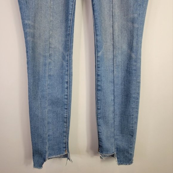 Madewell 9" High Rise Seamed Skinny Jean Step Hem 25 - Picture 4 of 10